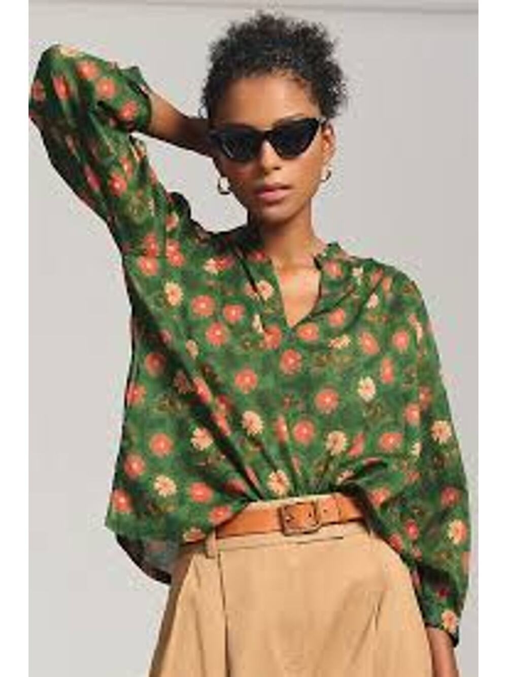 Birds of Paradis by Trovata Bailey Blouse Size XS
